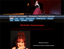 Tablet Screenshot of michelleveenemans.com